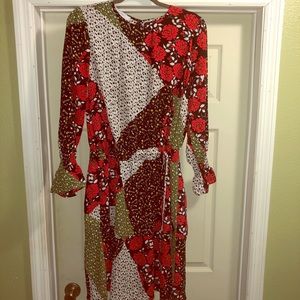 Libby Edelman: Multi-Patterned Dress